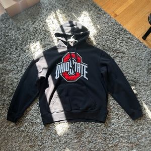 VTG men’s medium Ohio state college sweatshirt hoodie retro black